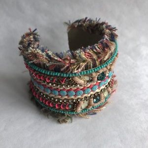 Handmade Greek cuff bracelet